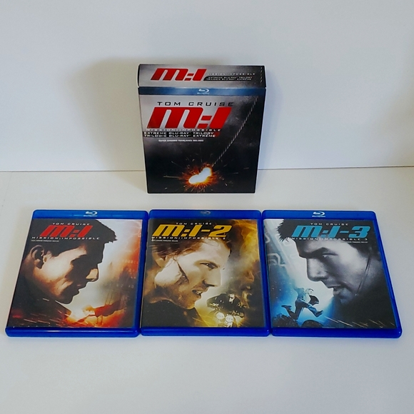 Mission: Impossible - Extreme Blu-ray Trilogy (Blu-ray Disc, 2011, 3-Disc Set) - Picture 4 of 5